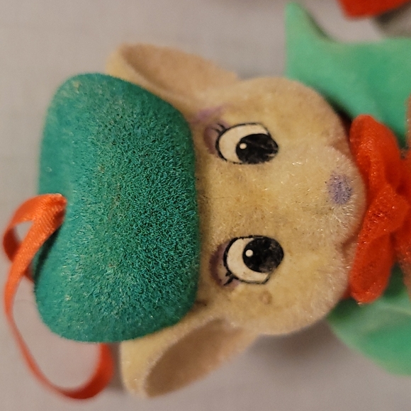 Vintage Disney Bernard and Miss Bianca Flocked Ornaments - Picture 10 of 16